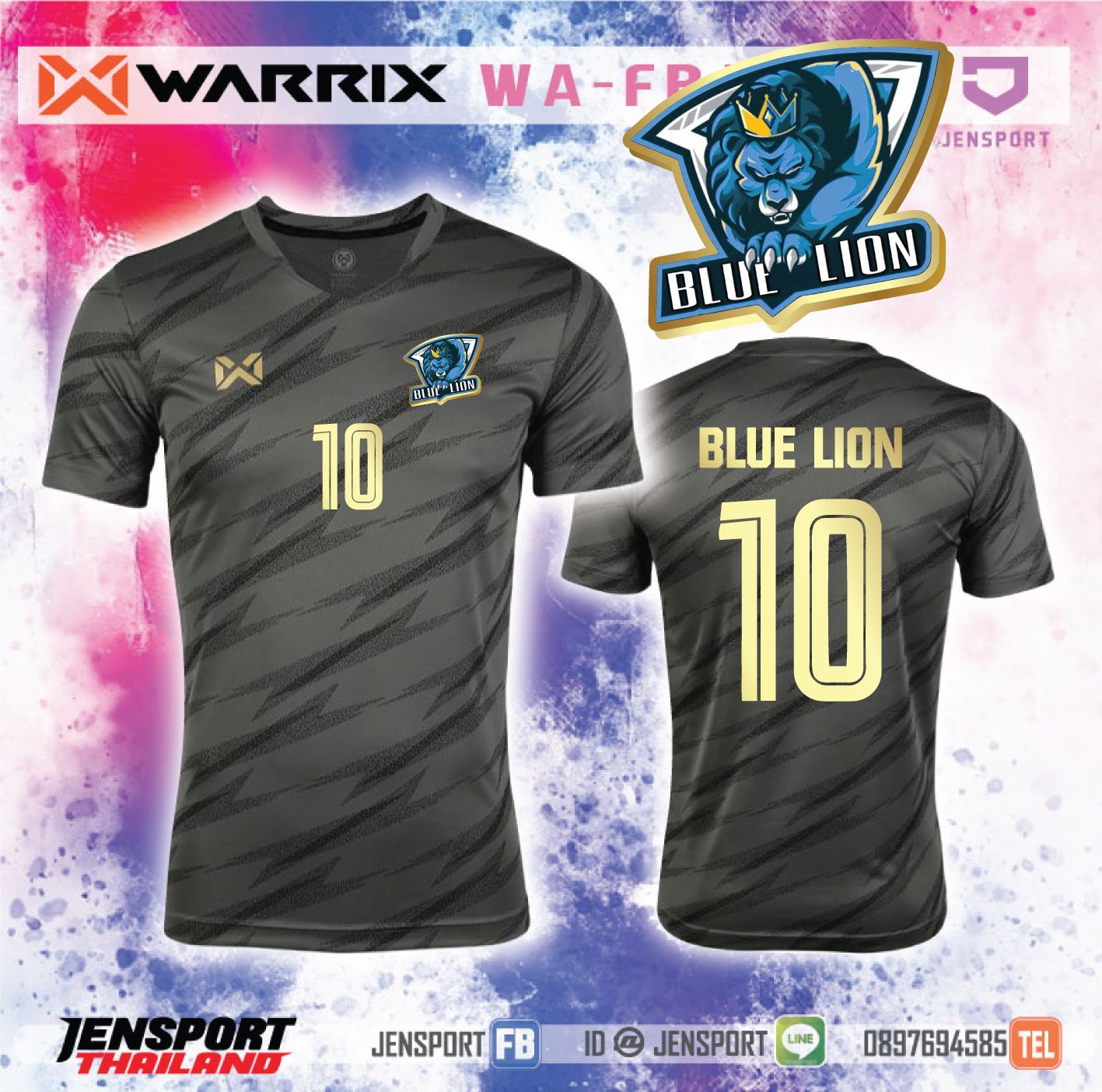 warrix WA-FBA575 team Blue Lion