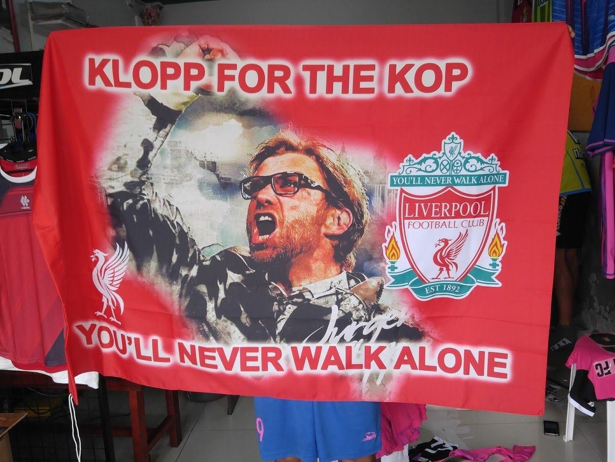 ผลิตธง ธง Liverpool, Jürgen Klopp