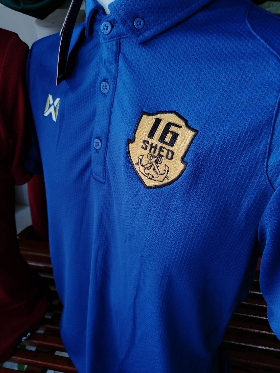 เสื้อฟุตบอล warrix ทหารเรือ ปักโลโก เสื้อฟุตบอล warrix ทหารเรือ ปักโลโก