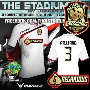 เสื้อ EUREKA ERK-A5010 ทีม gregarious 2014 เสื้อ EUREKA ERK-A5010 ทีม gregarious 2014