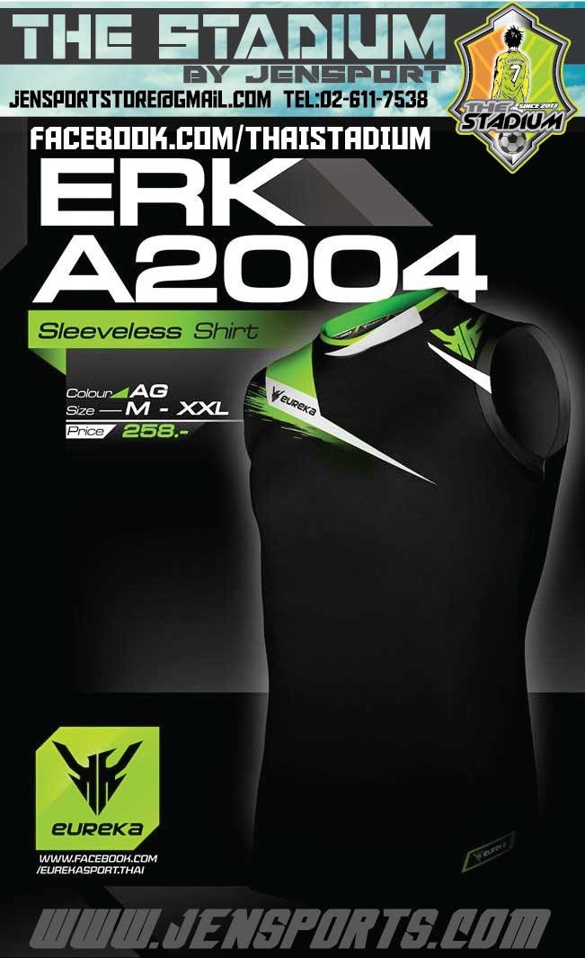 เสื้อแขนกุด EUREKA ERK-A2004 สีดำ