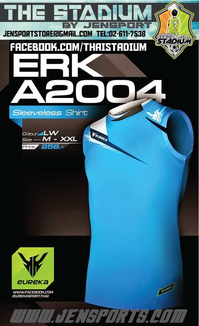 เสื้อแขนกุด EUREKA ERK-A2004 สีฟ้า