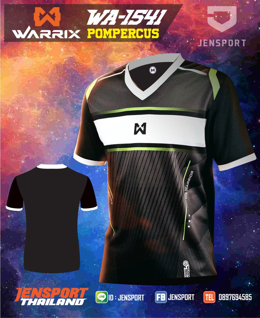 WARRIX SPORT POMPERCUS WA-1541 BLACK