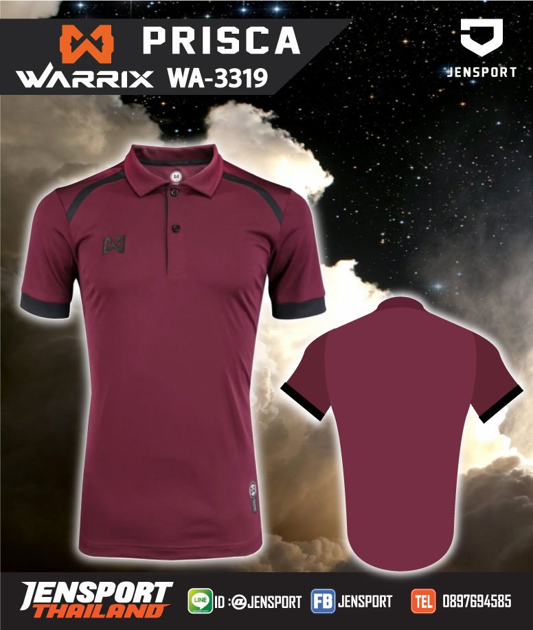 Warrix-Prisca-WA-3319-สีเเลือดหมู