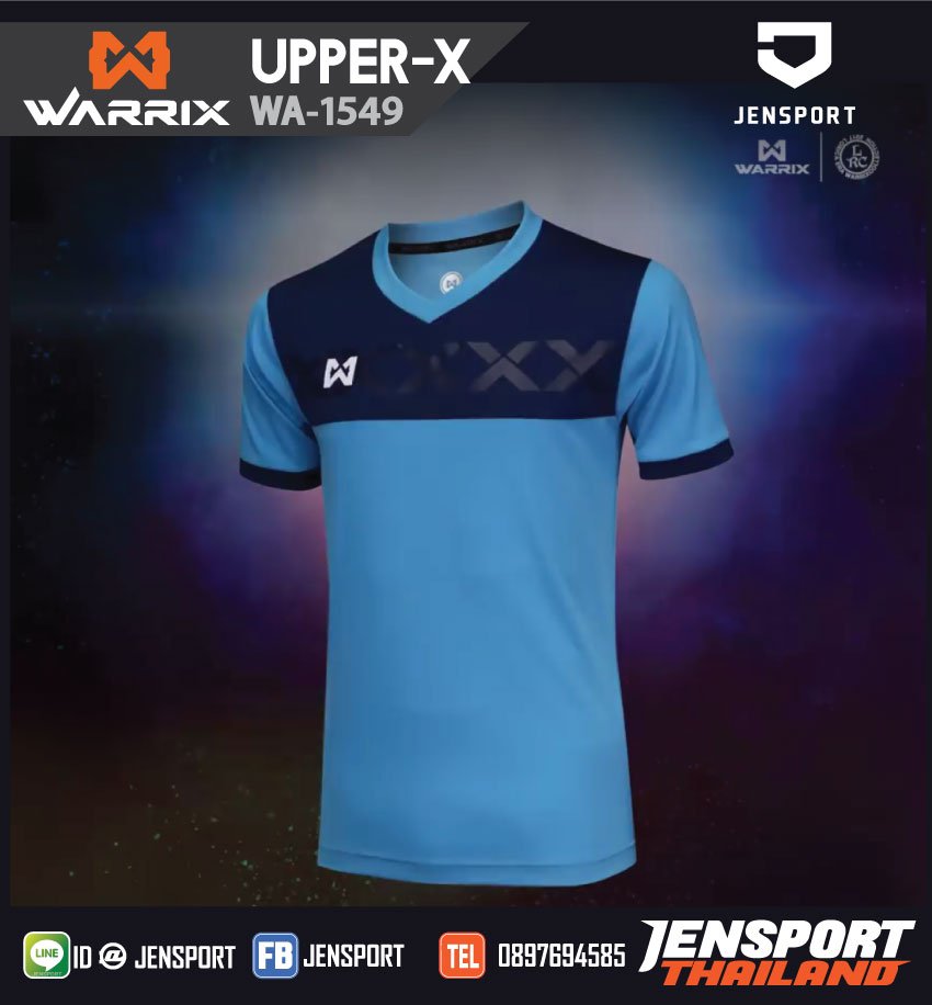 Warrix-WA-1549-UPPER-X-สีฟ้า