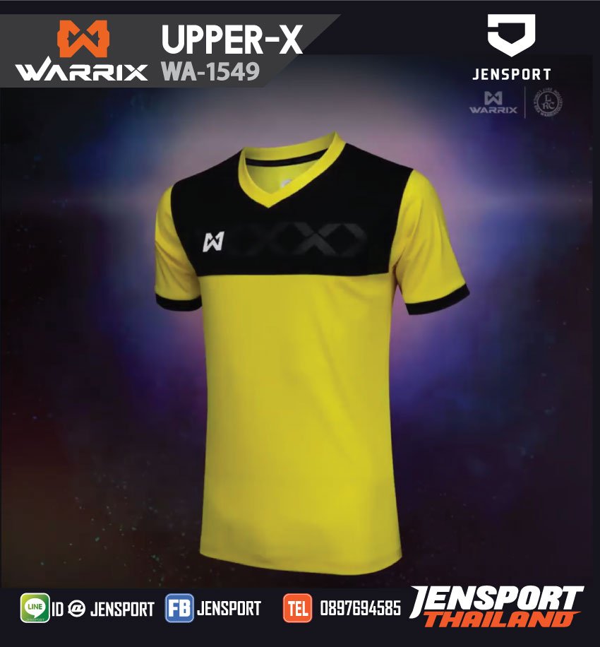 Warrix-WA-1549-UPPER-X-สีเหลือง