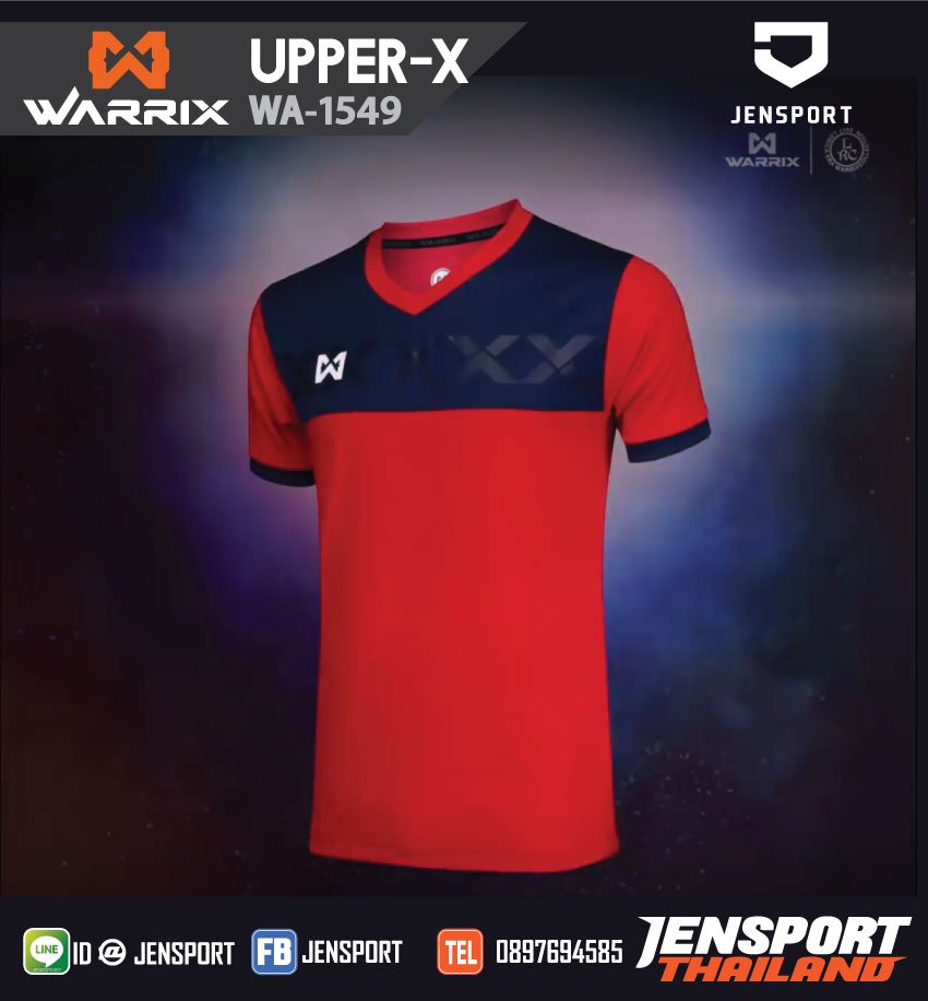 Warrix-WA-1549-UPPER-X-สีแดง