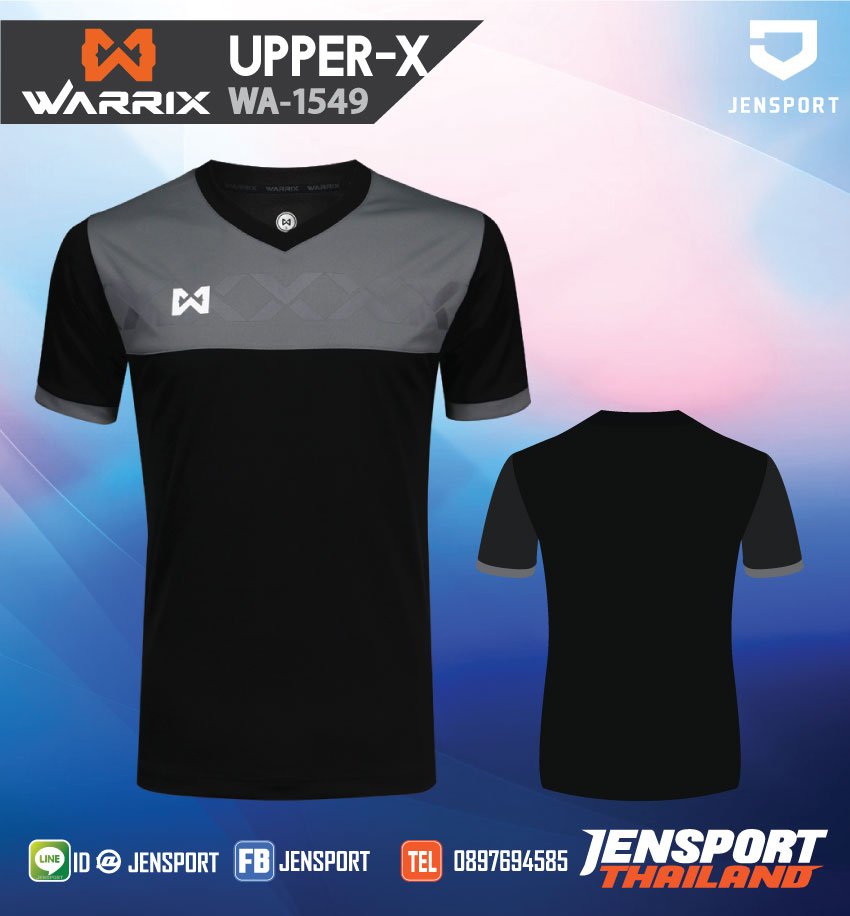 warrix-1549-Upper-X-สีดำ