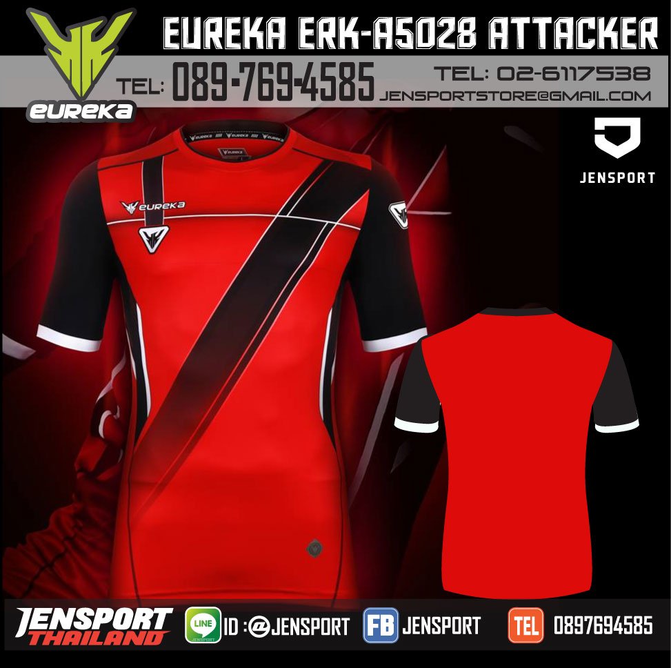 เสื้อ Eureka ERK-a5028 สีแดง