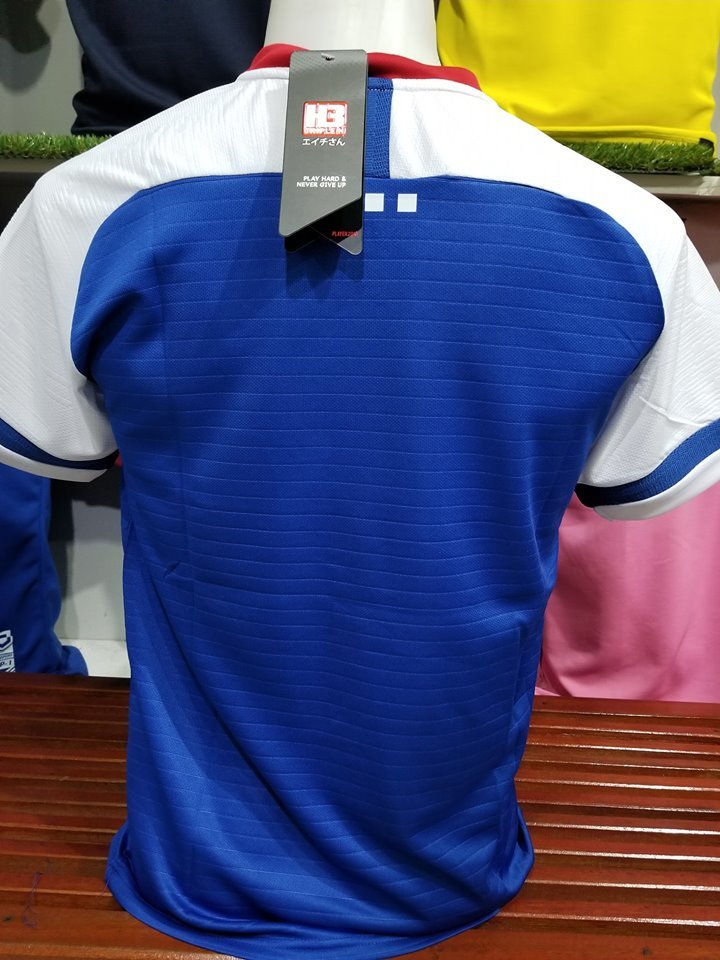 เสื้อฟุตบอล H3 สีน้ำเงิน jensport