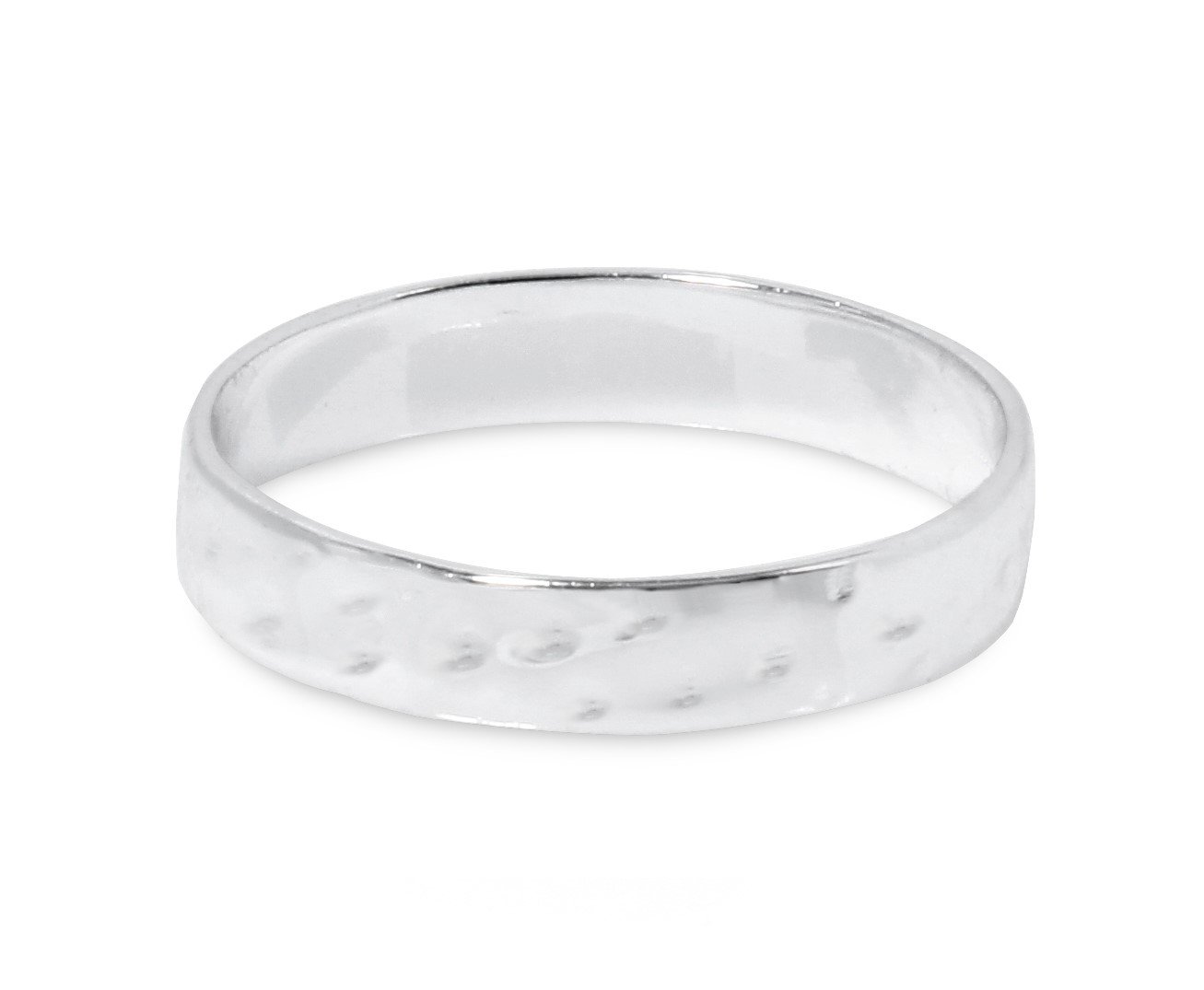 Sterling silver uneven ring