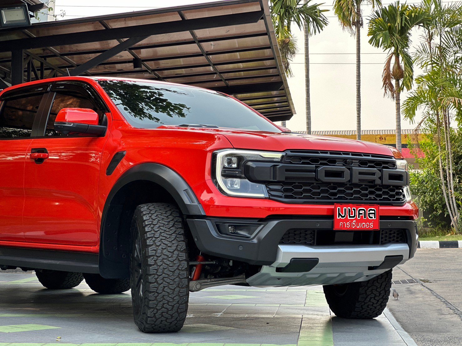 FORD RANGER RAPTOR V6 3.0 TWINTURBO 6WD A/T 2022 สีส้ม (LM0141) 11-19