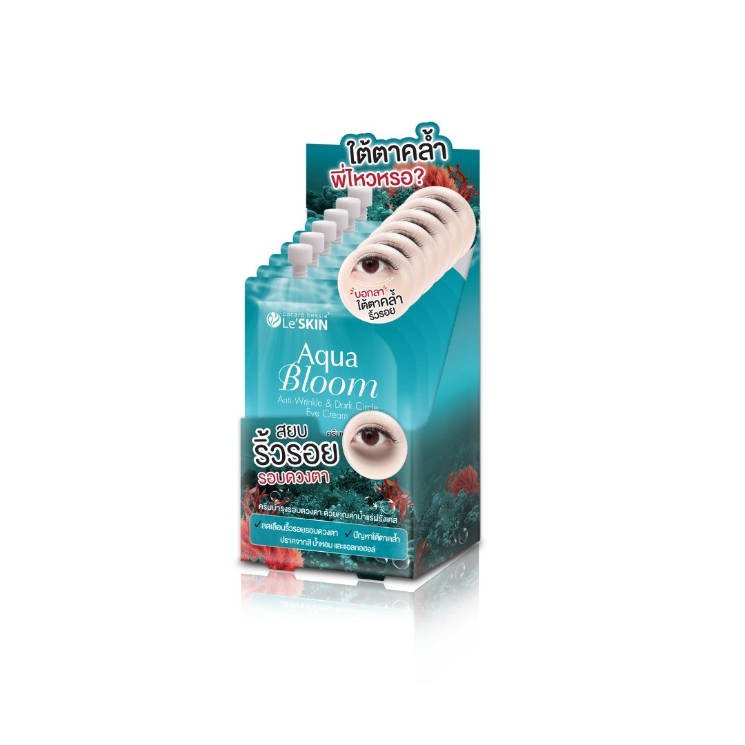 Le’SKIN Aqua Bloom Anti-Wrinkle &Eye Circle Sachet