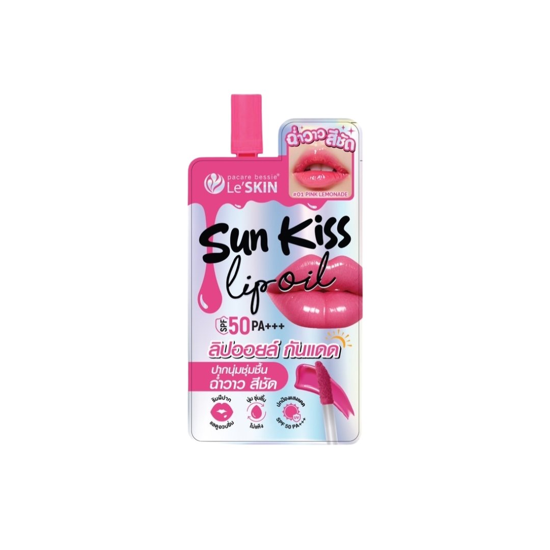Le’Skin Sun Kiss LipOil 01 Pink Lemonade SPF 50+ PA++++
