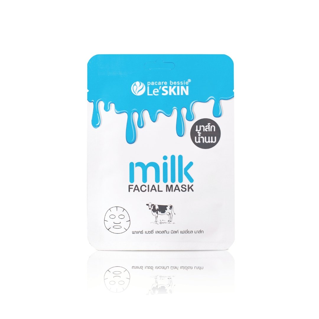 Le' SKIN Milk Facial Mask 25 ml. (1 Sheet)