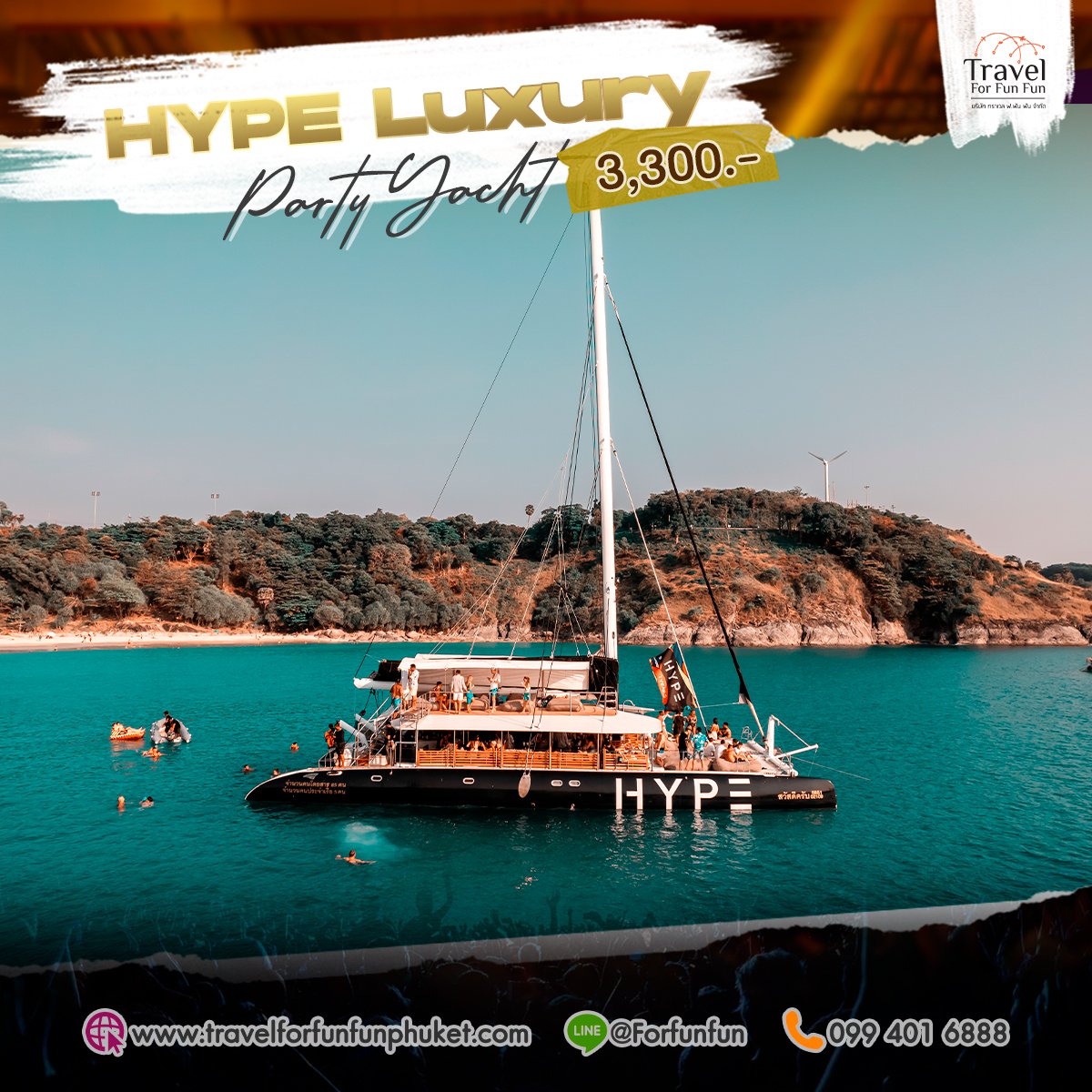 HYPE Luxury Party Yacht