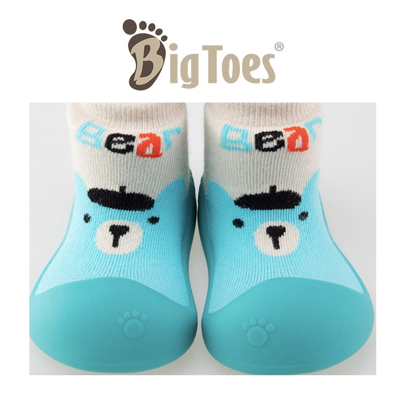 Lovely Bear Mint - Bigtoes รองเท้าหัดเดิน รองเท้าเด็ก