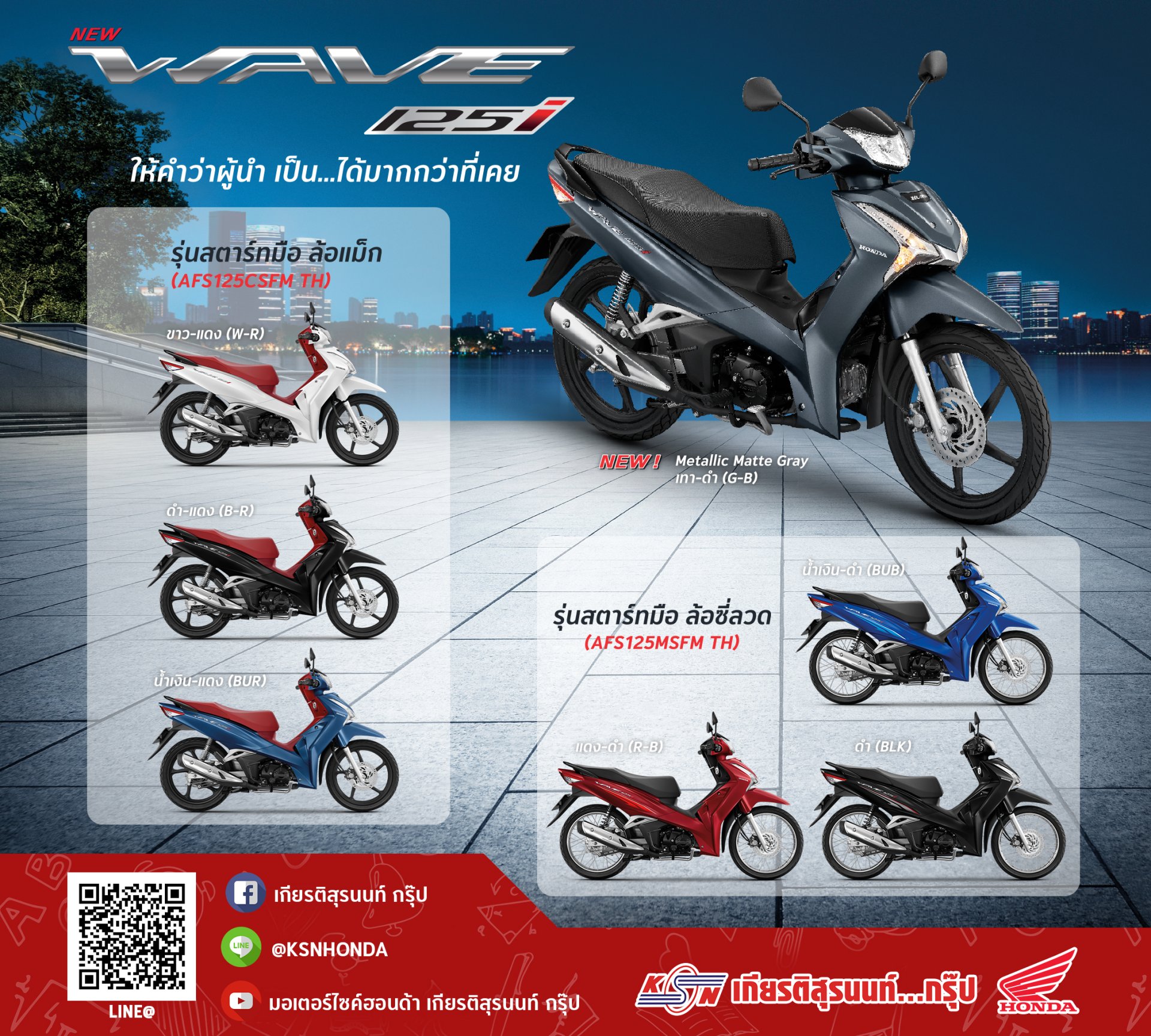 New Wave125I ยกระดับความเป็นผู้นำให้โดดเด่น