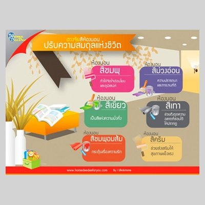 ฮวงจุ้ยสีห้องนอน ปรับความสมดุลแห่งชีวิต