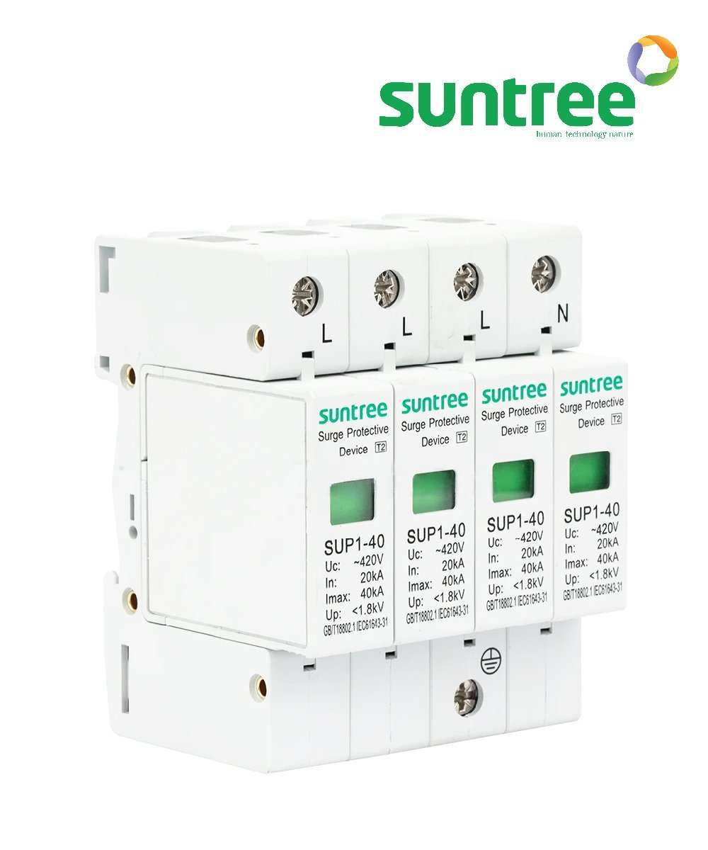 Suntree RCBO 32A 100mA | กันไฟรั่วระบบโซล่าเซลล์ | SKE Solar