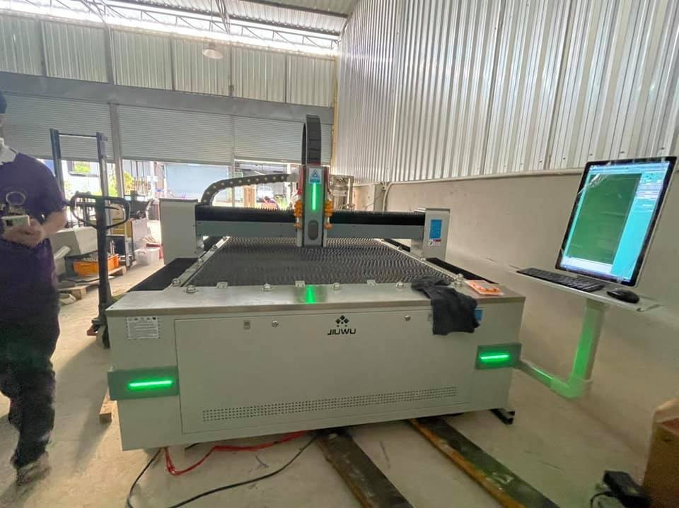 ส่งมอบเครื่อง welding Fiber Laser 100w จำนวน 1 เครื่อง พิกัด บริษัท เอส เอ็น ซี คริเอติวิตี้ แอนโทโลจี จำกัด