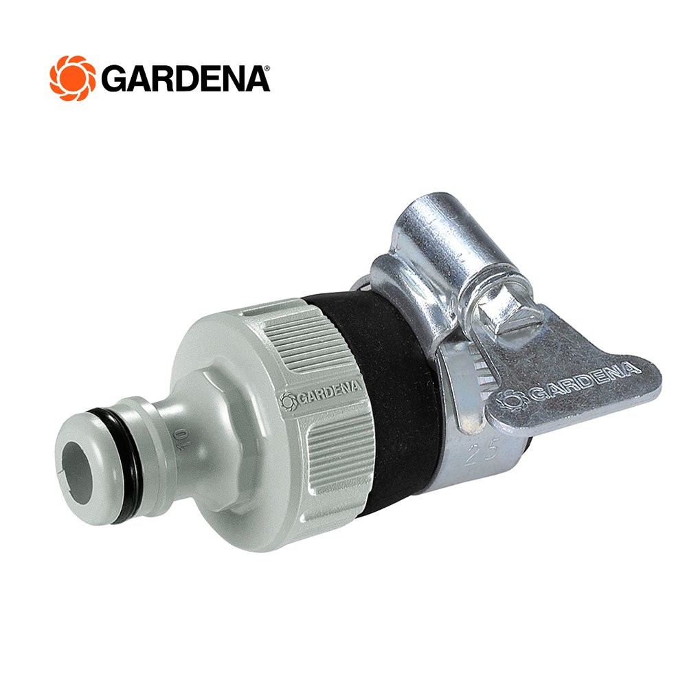 Gardena ข้อต่อสำหรับก๊อกน้ำไร้เกลียว ขนาด 14-17 mm (02908-20)