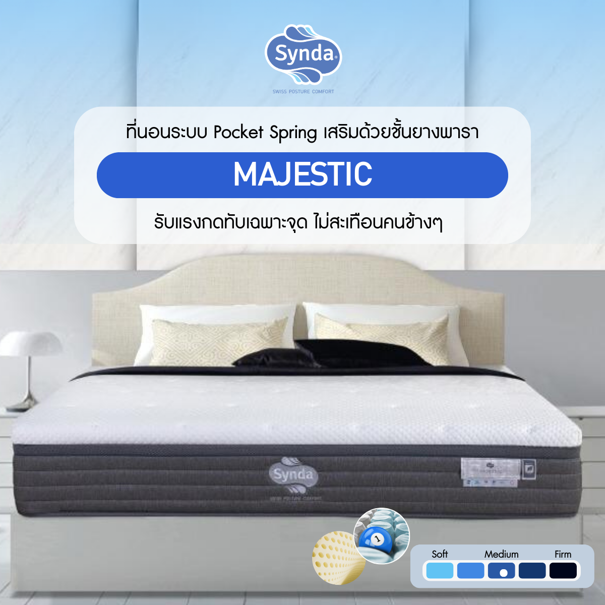 ที่นอน Synda รุ่น Majestic