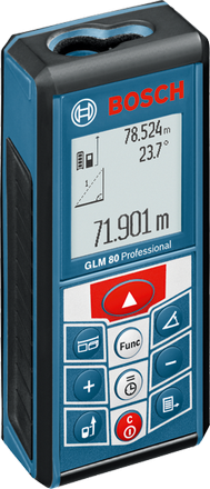 เครื่องวัดระยะด้วยเลเซอร์ BOSCH GLM 80 Professional