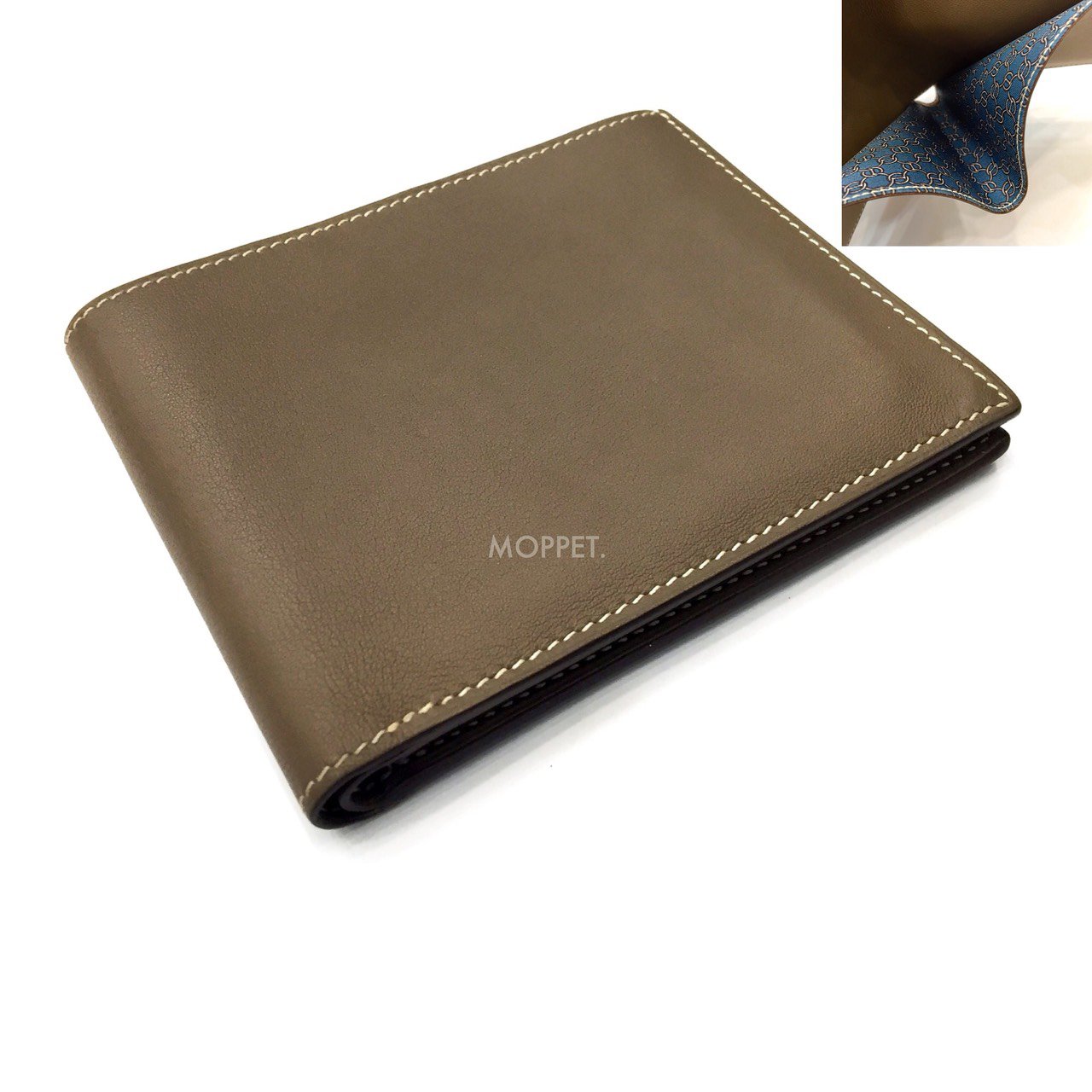 Used Hermes MC2 Wallet in Etoupe Swift