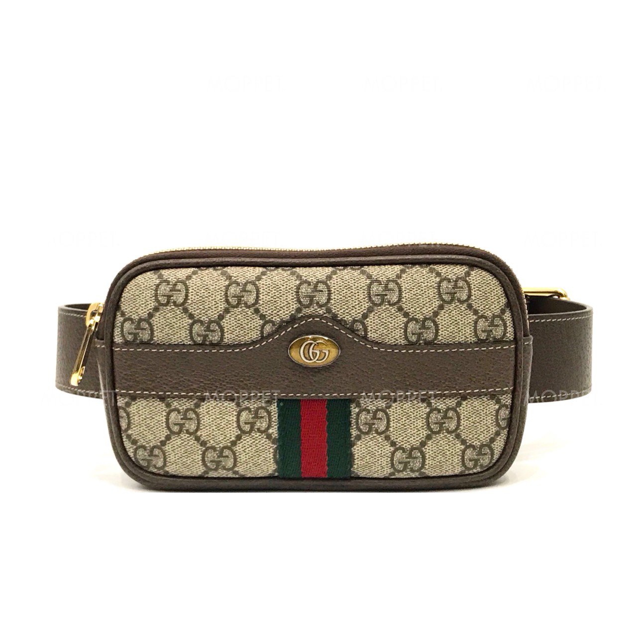 Like New Gucci Belt Bag 75" in Signature Canvas GHW