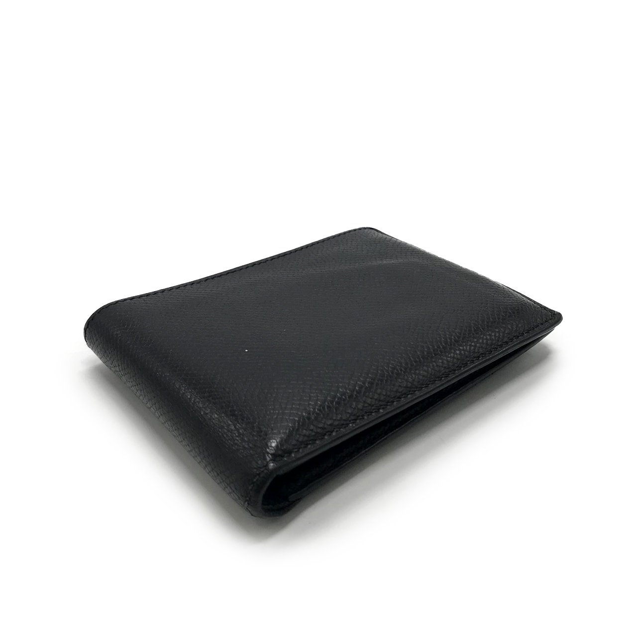 Used Hermes Men's Wallet in Noir Epsom