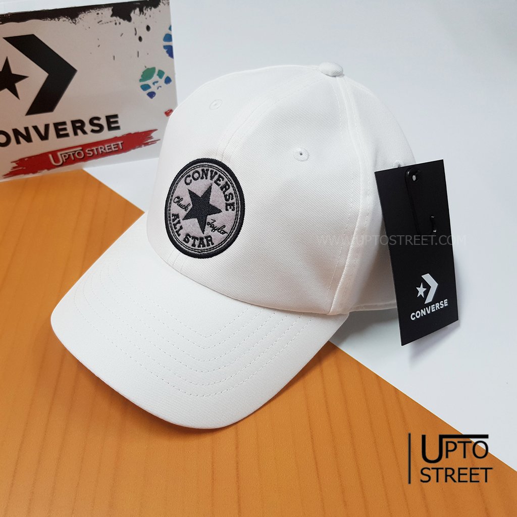 หมวก Converse Patch Felt 2.0 BB Cap - White [12500N325WW]