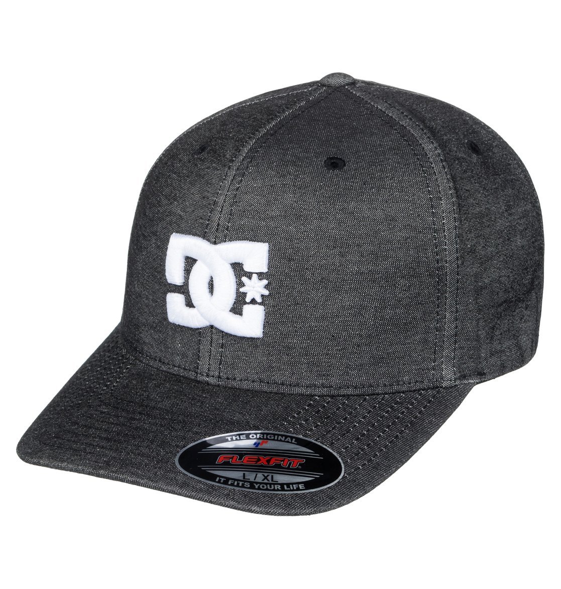 หมวก DC Shoes Capstar TX Flexfit Hat - Black [ADYHA03561-KVJ0]