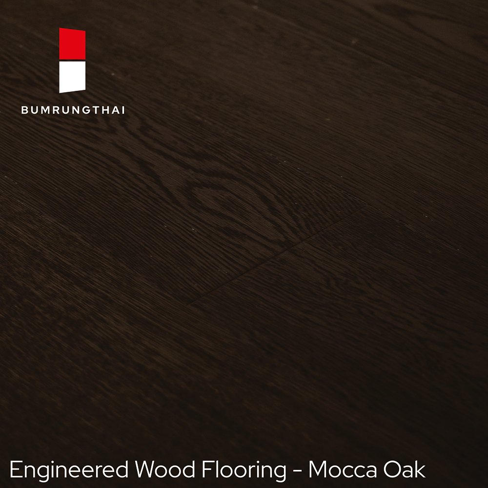 ไม้พื้นเอ็นจิเนียร์ Mocca Oak