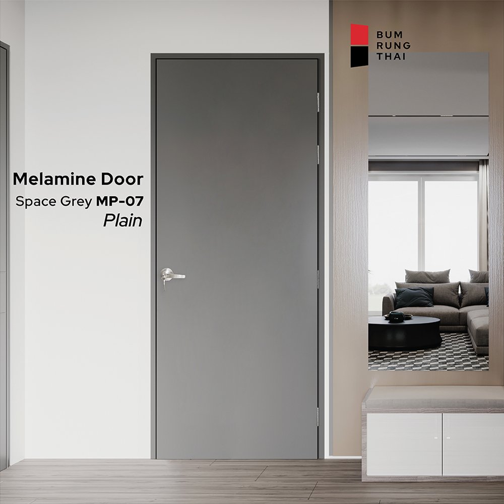 Melamine door - Space Grey