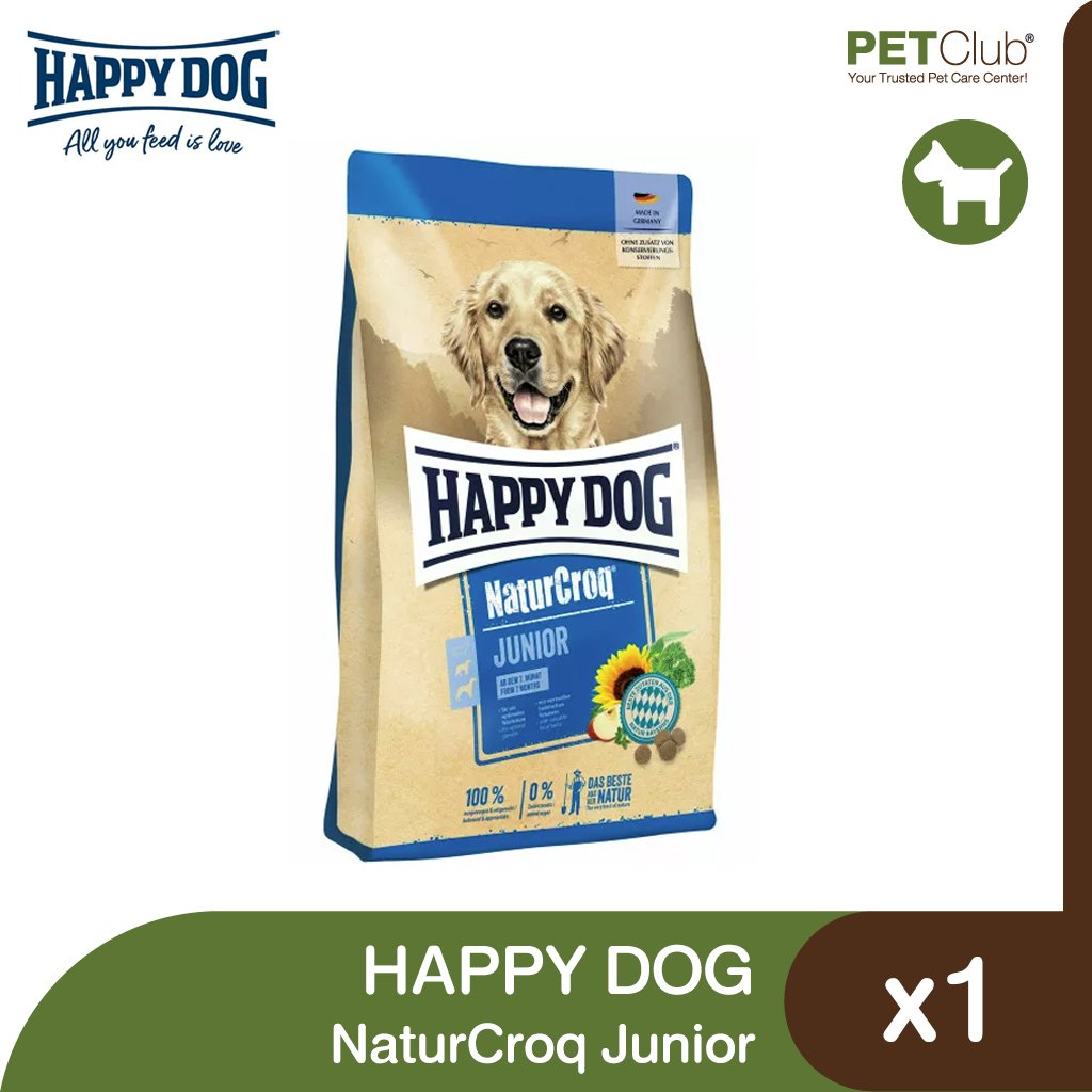 Happy Dog NaturCorq Junior - อาหารธรรมชาติสำหรับลูกสุนัขทุกสายพันธุ์