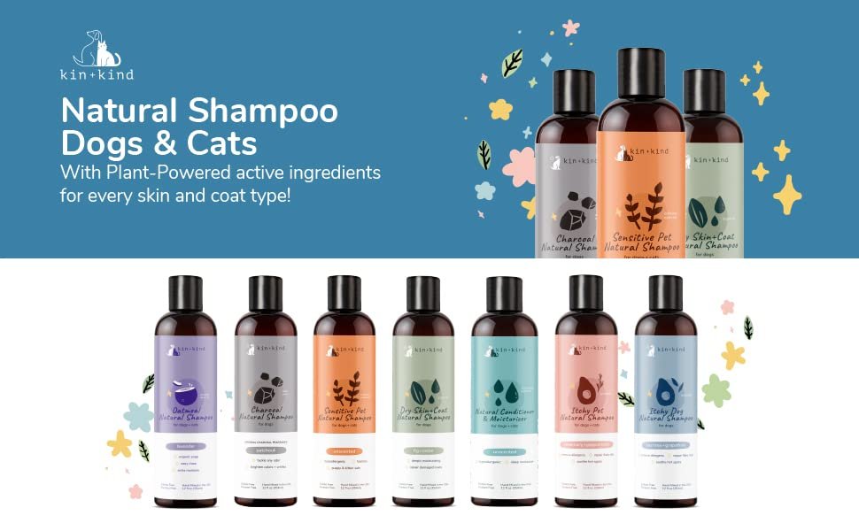 Kin+Kind Pet Shampoo 354ml. - petclub