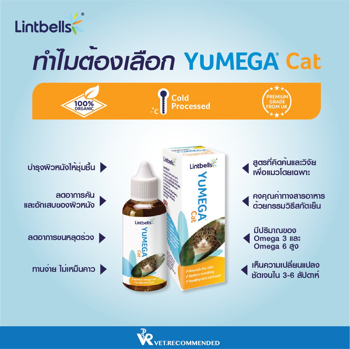 Lintbells YuMEGA Cat 50ml