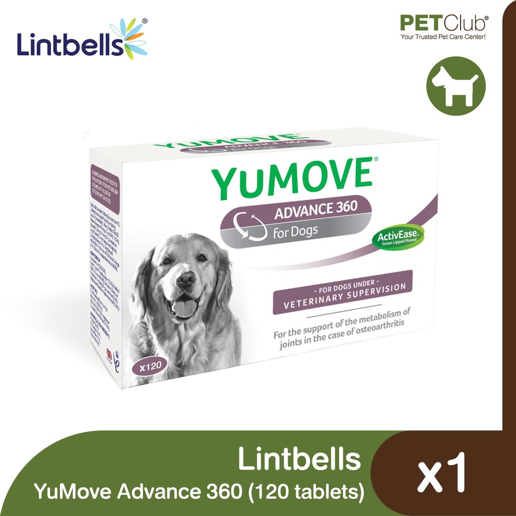 Lintbells YuMOVE Advance 360 Support for Dog 120 tablets