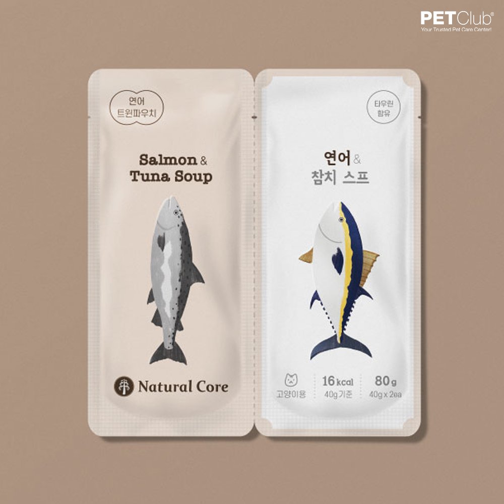 Natural Core Twin Pouch- Cat Wet Food 80g. - petclub