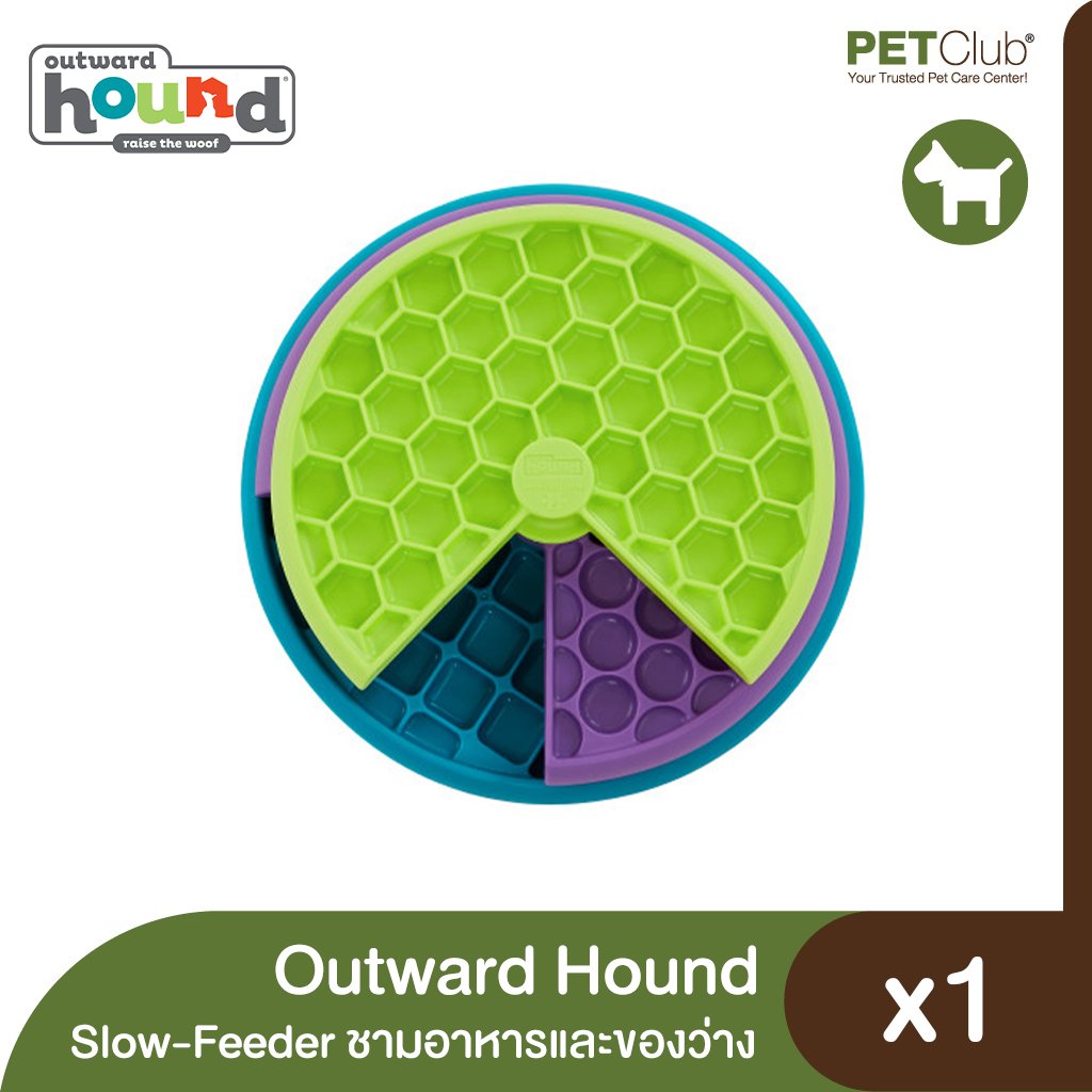 Outward Hound Nina Ottosson Puppy Lickin' Layers Interactive Dog Puzzle  Game and Slow Feeder for Puppies