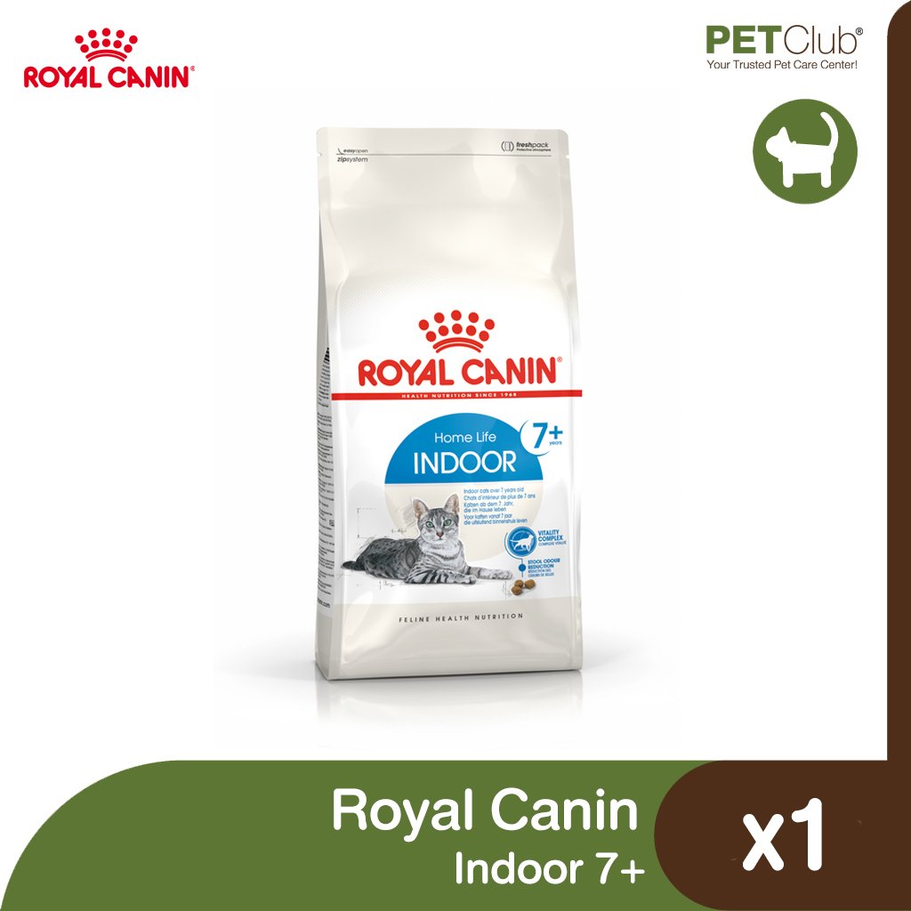 Royal Canin Indoor 7+ - แมวสูงวัย เลี้ยงในบ้าน