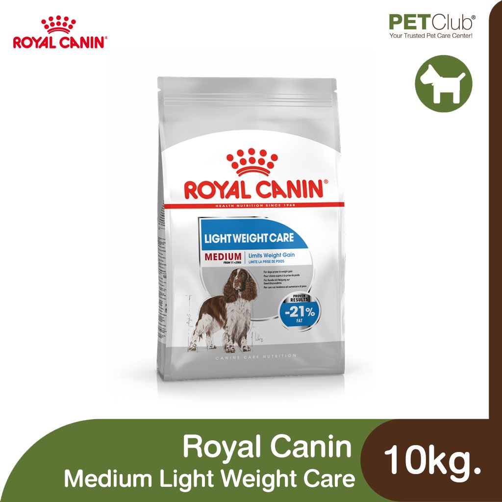 Royal Canin Medium Light Weight Care - สุนัขโต พันธุ์กลาง อ้วนง่าย
