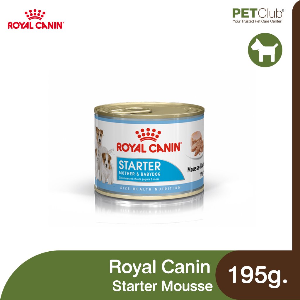 Royal Canin Starter Mousse - อาหารเปียกสูตรแม่และลูกสุนัข