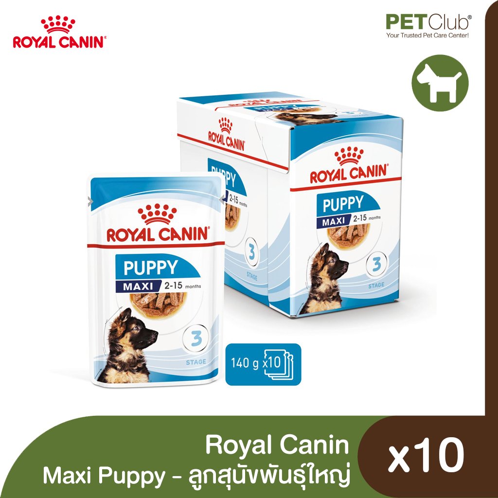 Royal Canin Maxi Puppy Chunks In Gravy