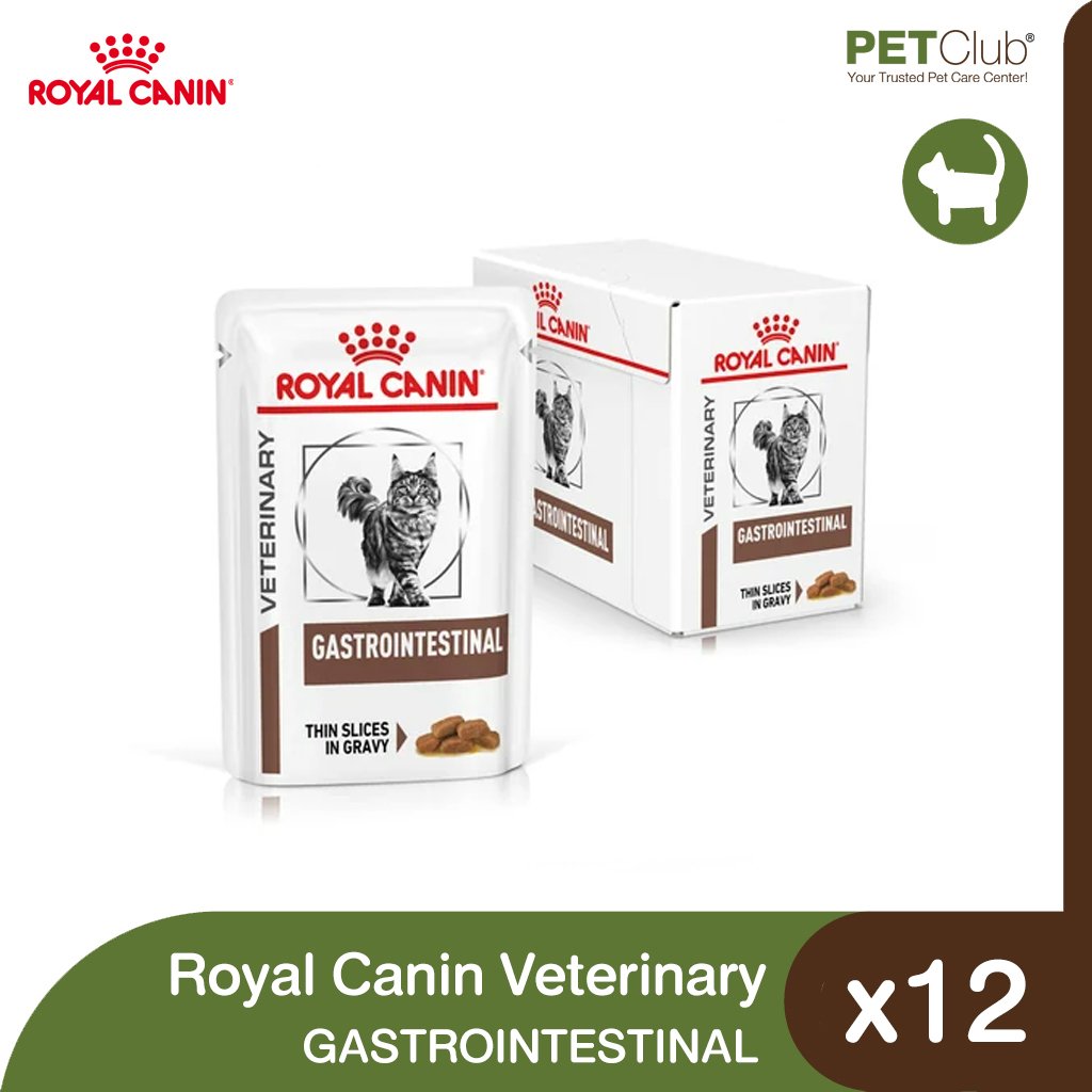 Royal Canin Vet Cat Gastrointestinal - อาหารเปียกแมวสูตรดูแลกะเพราะปัสสาวะ