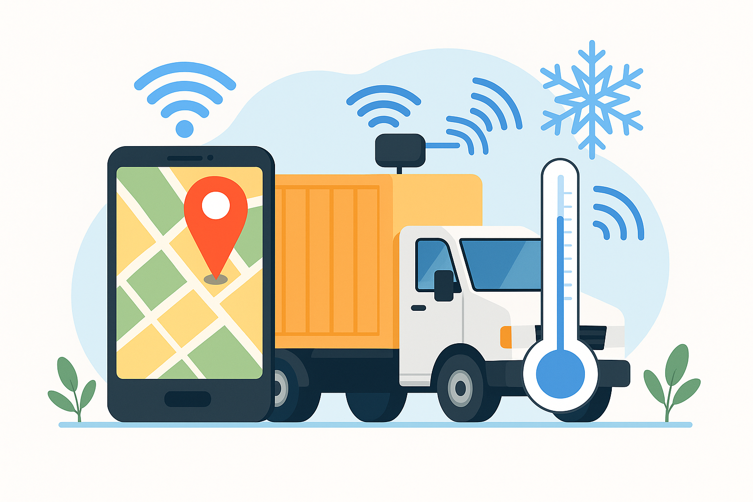 GPS+IoT สำหรับโลจิสติกส์เย็น