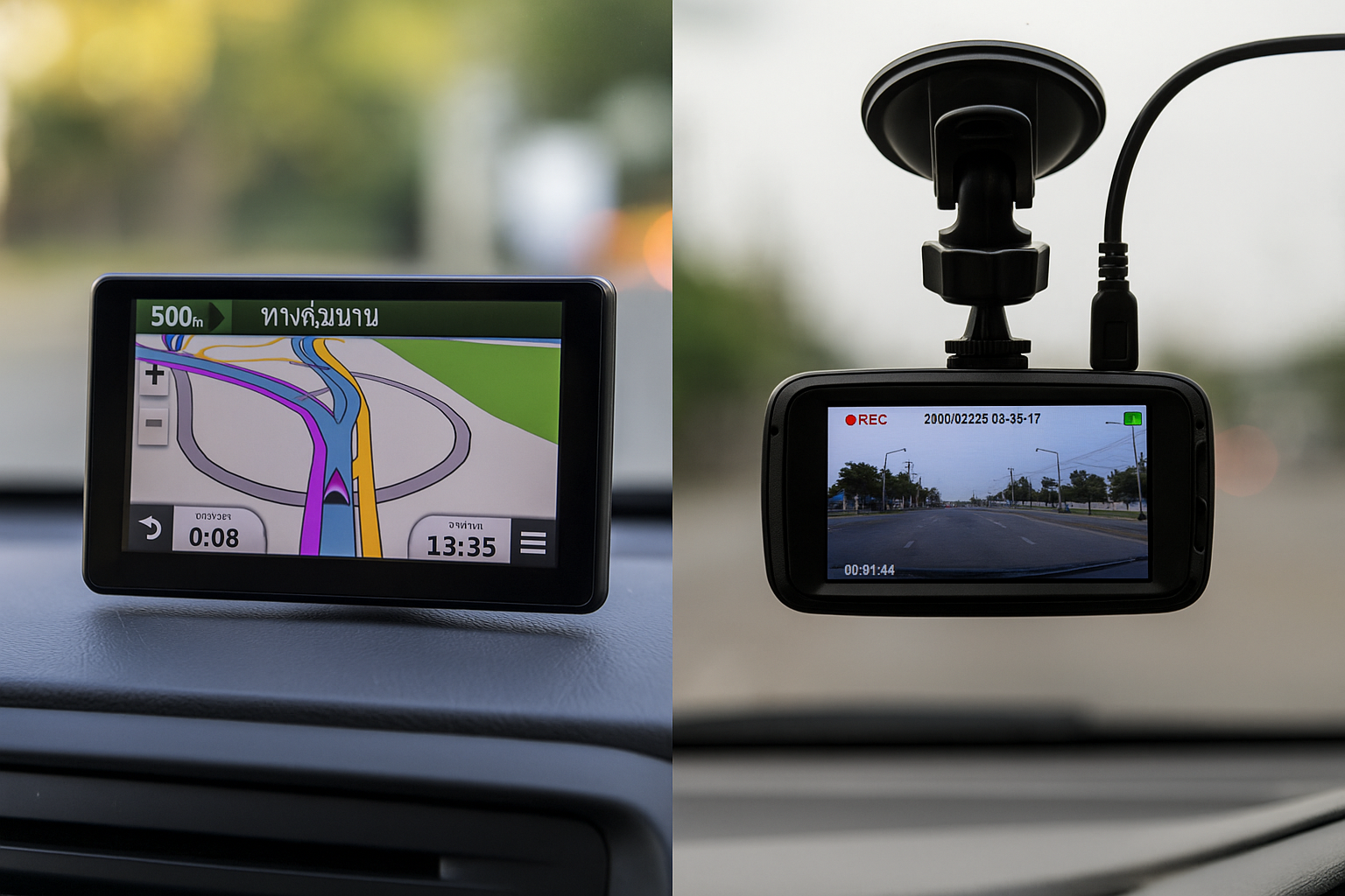 GPS กับกล้องติดรถยนต์: จำเป็นต้องใช้คู่กันหรือไม่?
