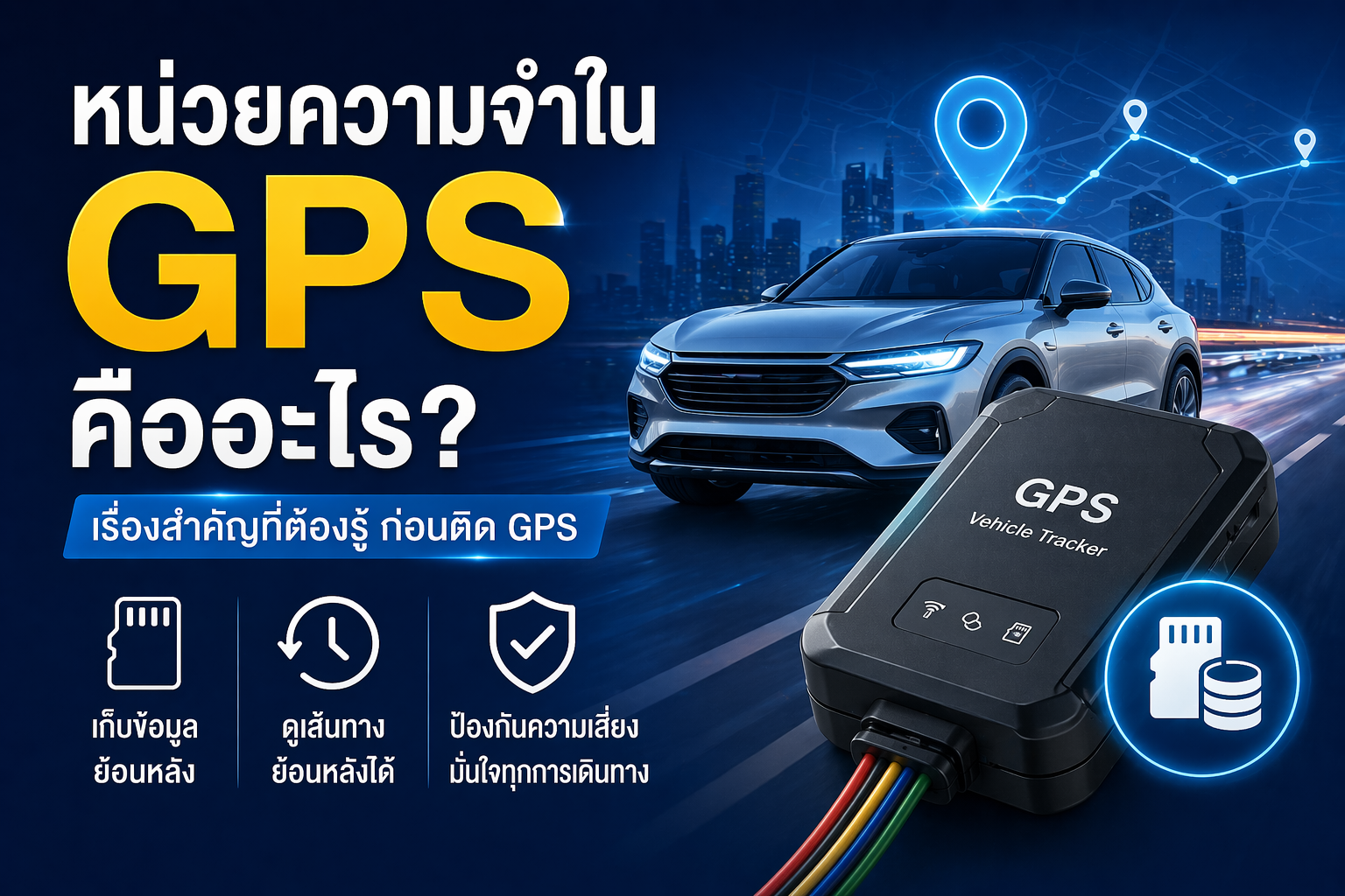 หน่วยความจำใน GPS คืออะไร?
