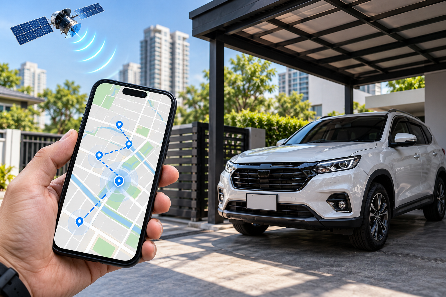 GPS รถยนต์แสดงตำแหน่งกระโดด ทั้งที่รถจอดอยู่ เกิดจากอะไร?